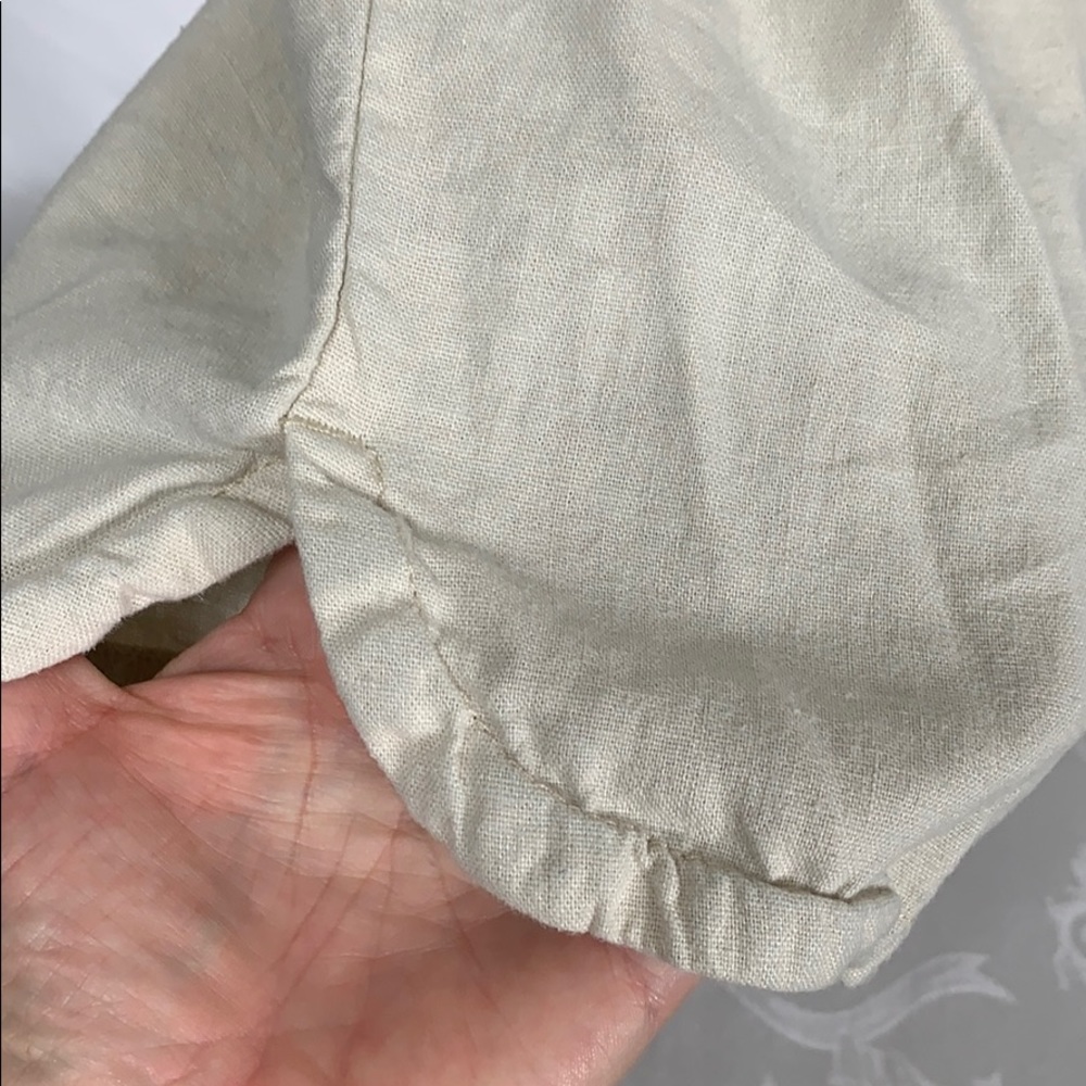Faded Glory khaki colored pants 55% linen size XL - Picture 3 of 7